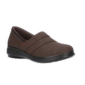 Easy Street Comfort Wave Brown Slip On Shoe